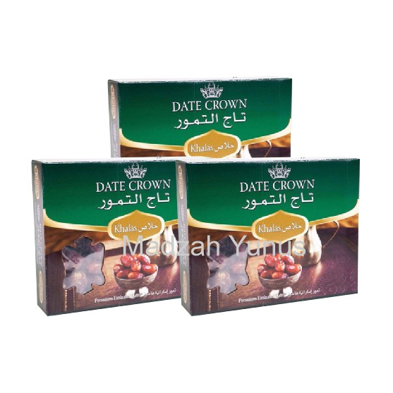

KURMA DATE CROWN KHALAS 1 Kg BUAH KURMA KUALITAS PREMIUM