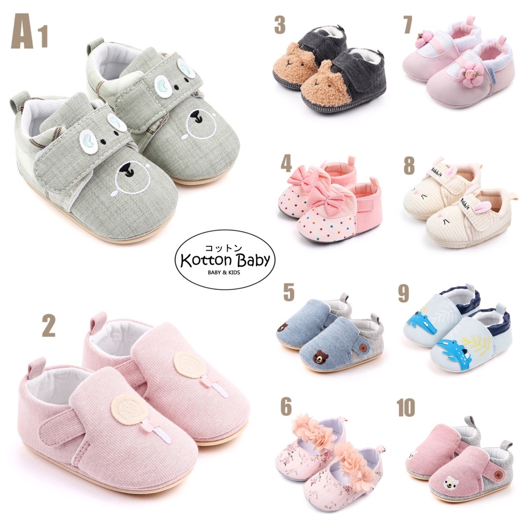 0-15 bln SEPATU BAYI vol.A ANAK SHOES LAKILAKI PEREMPUAN UNISEX CASUAL CONVERSE GAUL YM Catalog