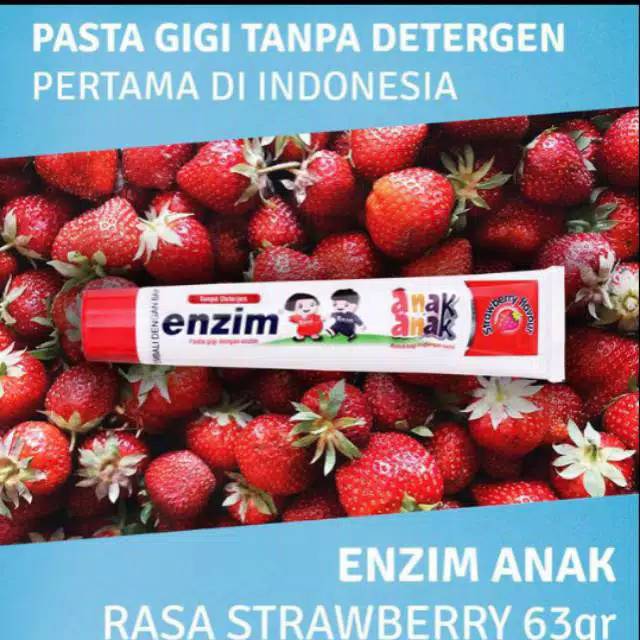 Enzim pasta gigi anak 63 gram