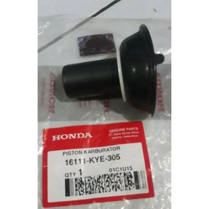 HONDA ORI AHM KARET VAKUM KARBURATOR PISTON COMP VACUM CARBURATOR NEW MEGAPRO 16111-KYE-305