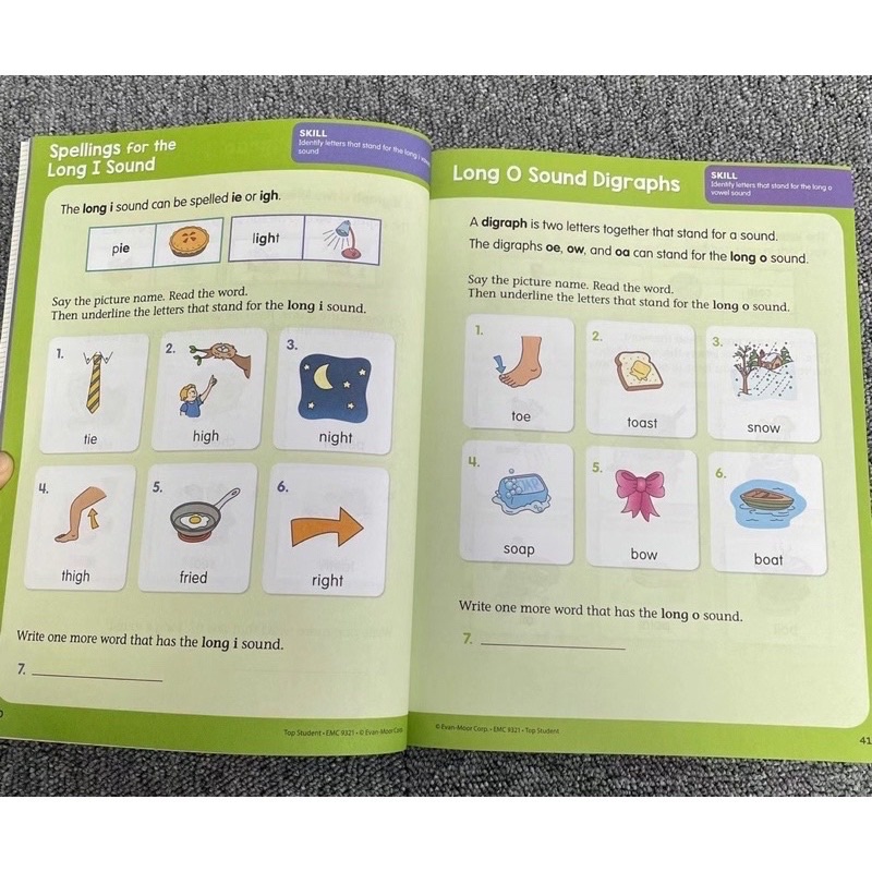 evan moor top student activity book grade 1 grade 2