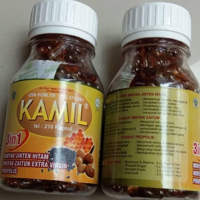 Kamil 3 in 1 isi 210 kapsul ORIGINAL