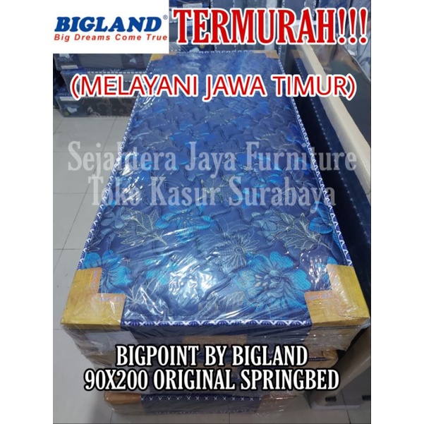 Springbed Bigpoint by Bigland 90x200 - Kasur Saja