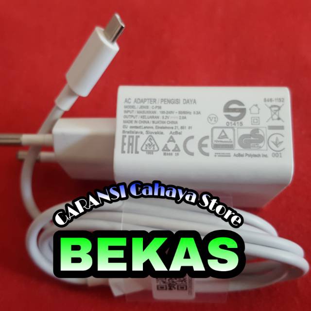 Charger Lenovo 2A Copotan Hp C-P36 vibe shot p1x2 x3 p1m a319 a5000 a6000 a2010 a7000 a1000 Original