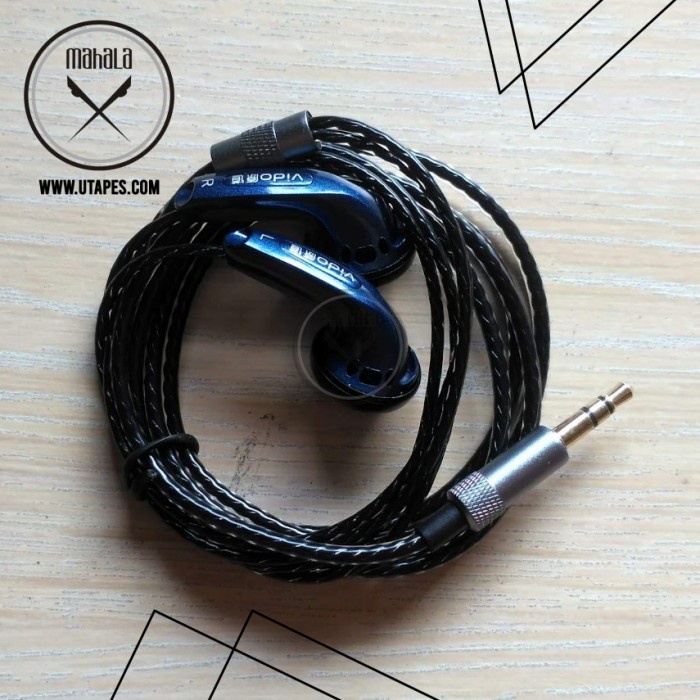 DIY EARBUD VIDO RECABLE SILVER COATED COPPER CABLE (NON-MIC)