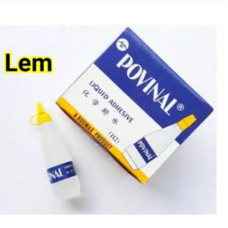 [PEREKAT] -  Lem Povinal Glue Liquid Adhesive 22ml