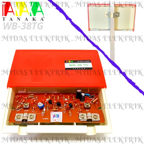 New Product - Booster Penguat Sinyal Signal Antena Antenna Tv Tanaka Wb-38Tg Wb38Tg