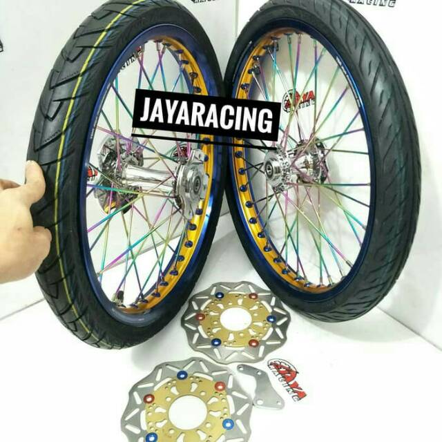 Velg tdr ring 17 L 160 185 tromol becak Vixion R15 Xabre Mx king Plus ban Bisa Reguest warna