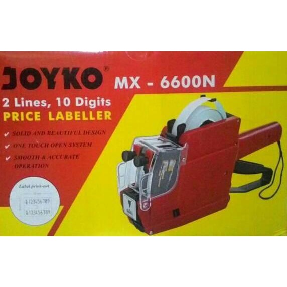 

Staples | Paket Joyko Mx-6600N (Huruf,Angka) - Alat Lebel Harga Murah Baru