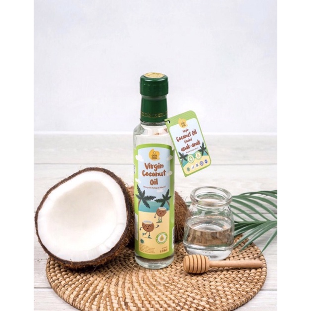 Virgin Coconut Oil Kids VCO Concos Minyak Kelapa Murni 100ml untuk tambahan Lemak MPASI