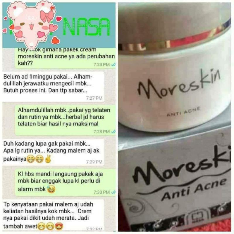 Moreskin Anti Acne Penghilang Jerawat