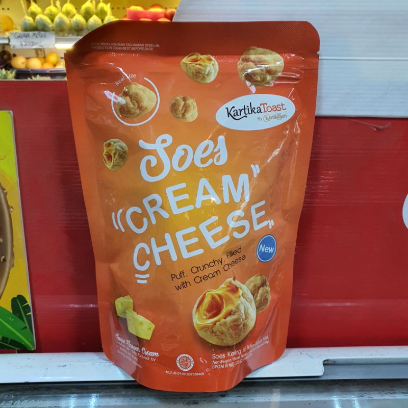 

Kartika Toast Soes Cream Cheese 33 gr