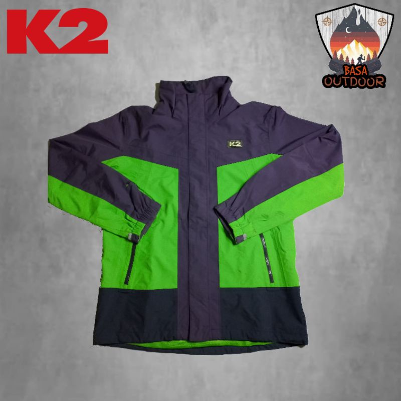 Jaket Outdoor K2 Waterproof Second Original