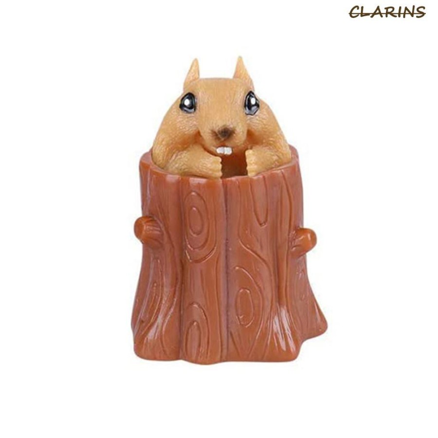 Squishy Animal - Squirrel Binatang - Pop It