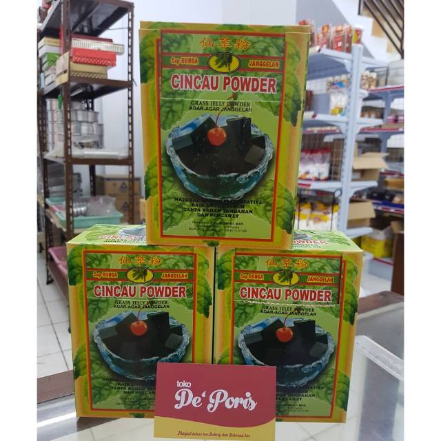Cincau Powder Cap Bunga 1 box