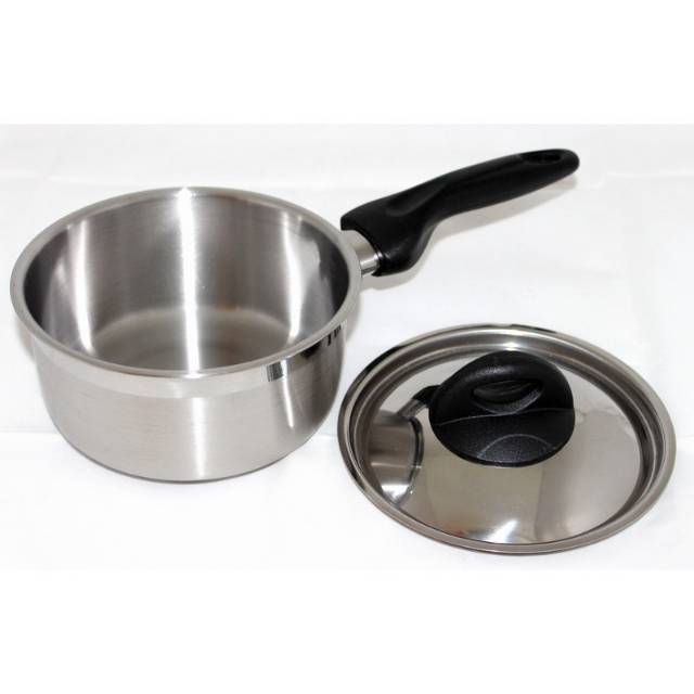 Panci Susu Sauce Pan Supra 18cm Stainless Steel Shopee Indonesia