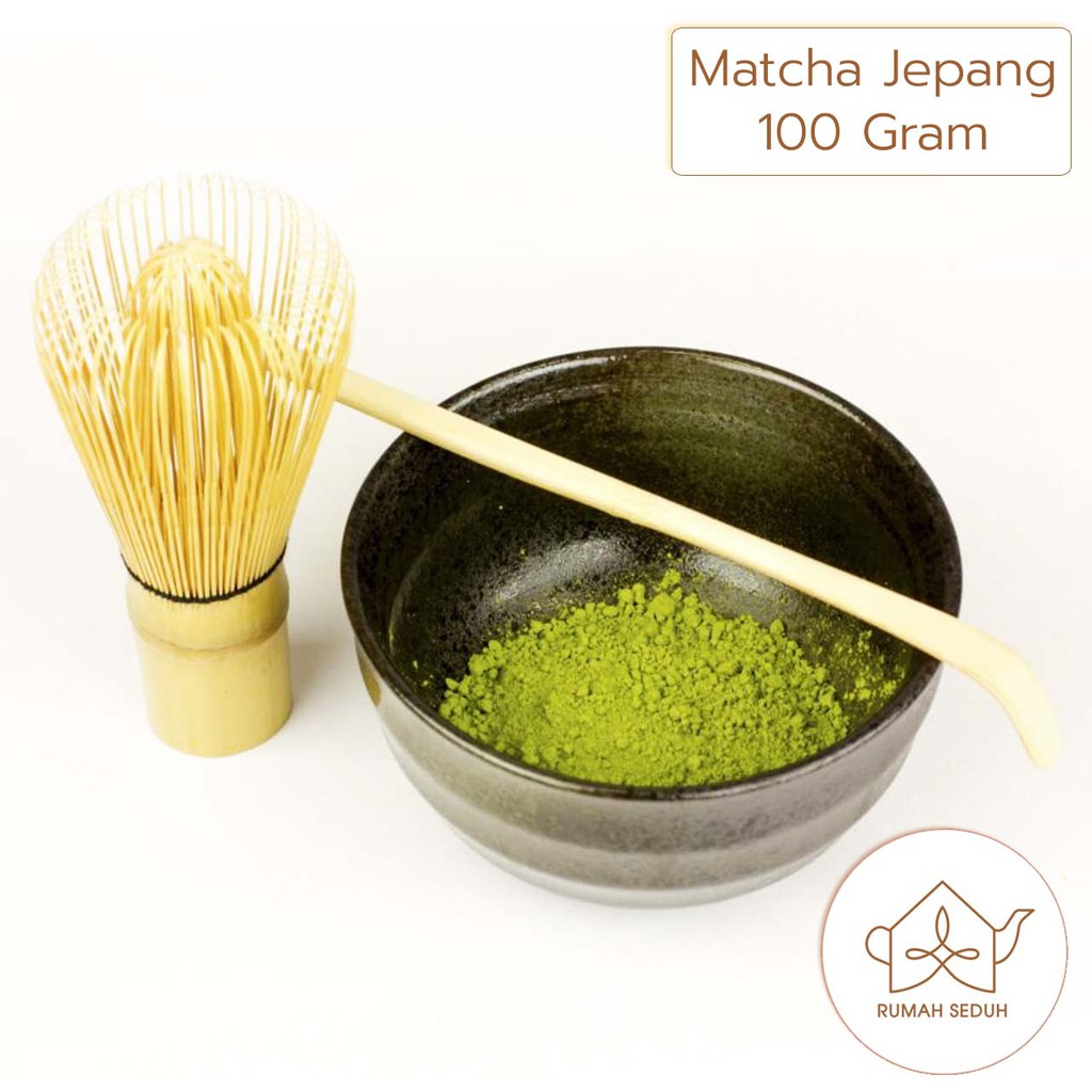 

100gr Bubuk Matcha 100% Premium Japanese Matcha Powder / Asli Import Jepang