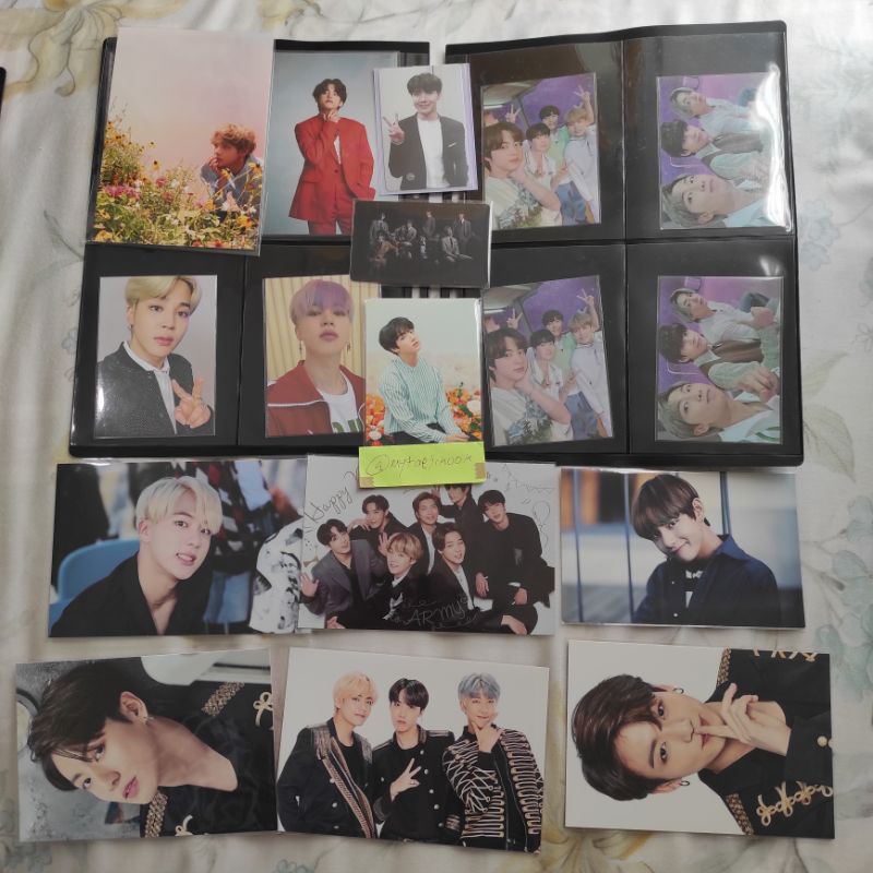 bts photocard postcard armypedia sowoozoo onul hyyh butter cardigan memories 2018 jungkook jhope jim