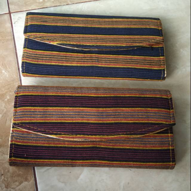 Dompet Lurik Tenun Asli