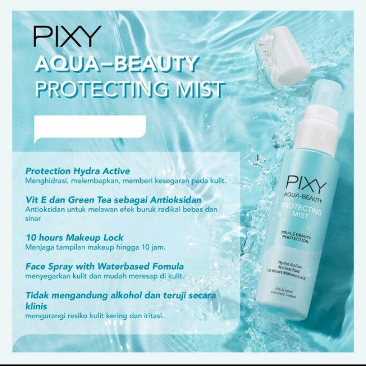 PIXY AQUA PROTECTING MIST / FACE MIST