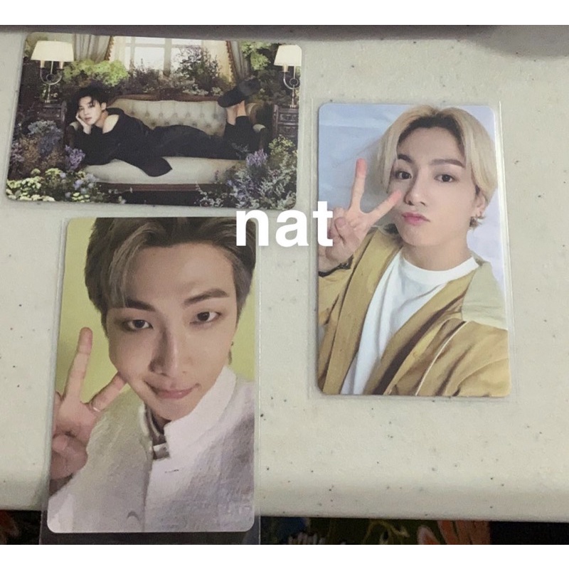 PC Photocard Official BTS bangtan Jimin RM Namjoon Jungkook JK POB Be Ess Essential Rebahan BE Delux
