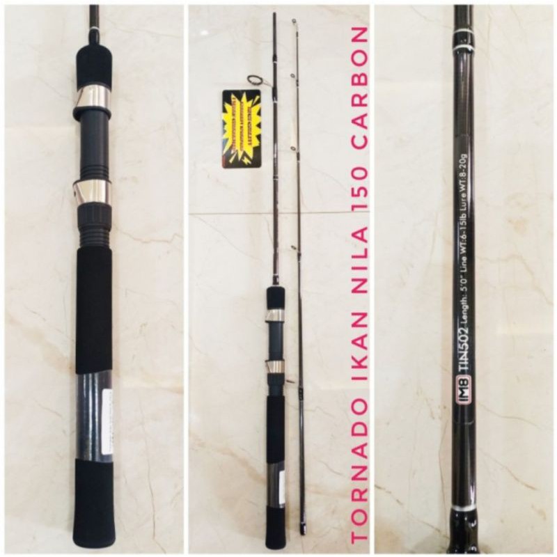 JORAN PANCING TORNADO IKAN NILA CARBON