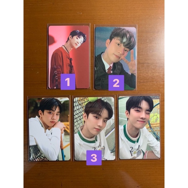 CHANGMIN tbz official photocard : the stealer, maverick, SSG22 SET