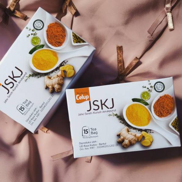 

OHQW Wedang celup JSKJ Wedang jahe sereh kunyit jeruk purut 927RTOO