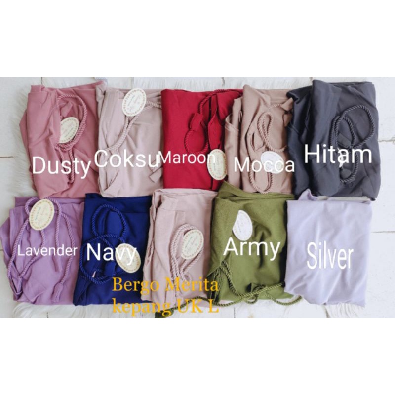 BERGO MERITA JERSEY TALI KEPANG/BERGO TALI KEPANG/BERGO JERSEY PREMIUM/BERGO