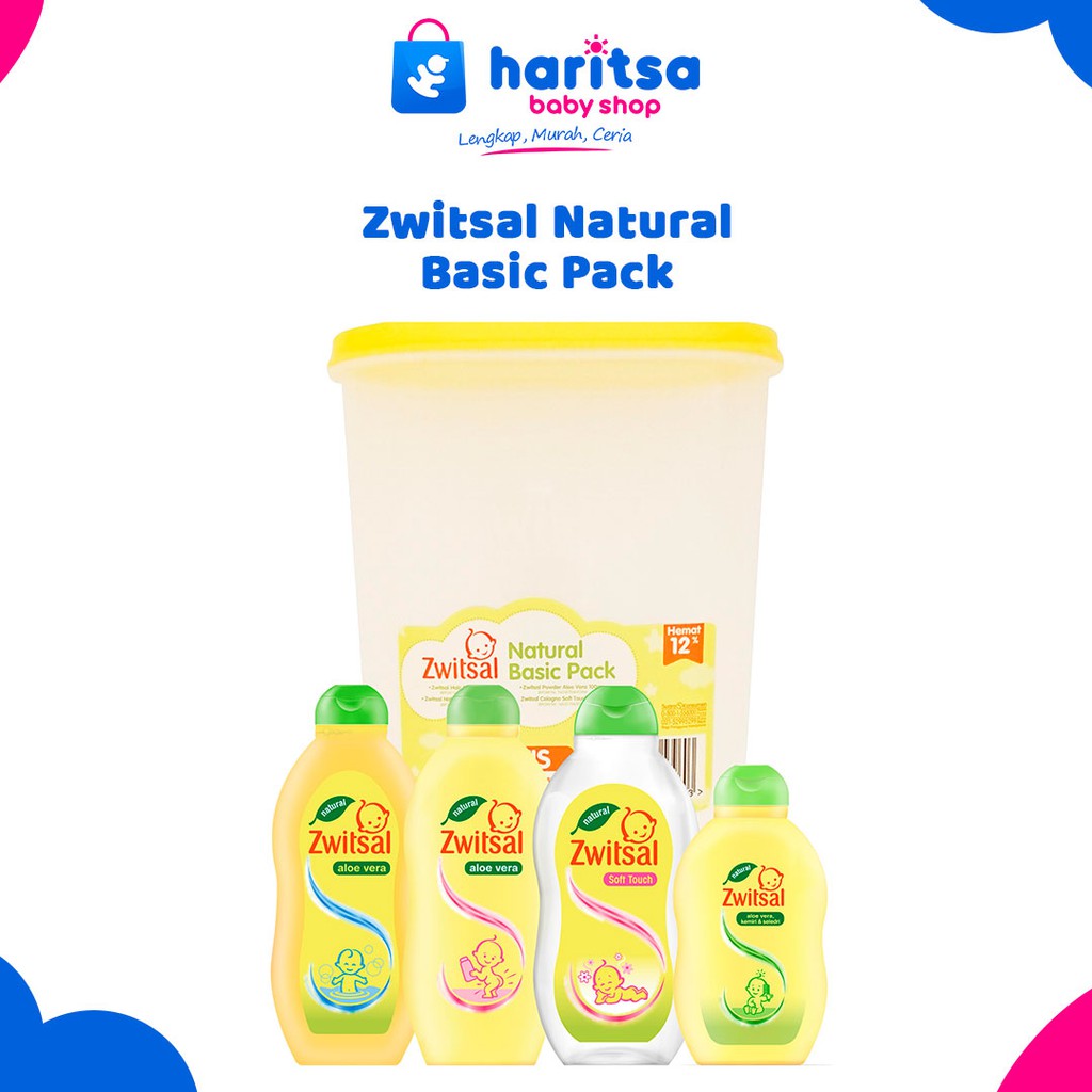 Zwitsal Natural Basic Pack - Set Perawatan Bayi