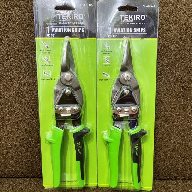 Tang Tekiro 10” aviation snips / Tang Tekiro 10 inch aviation snips