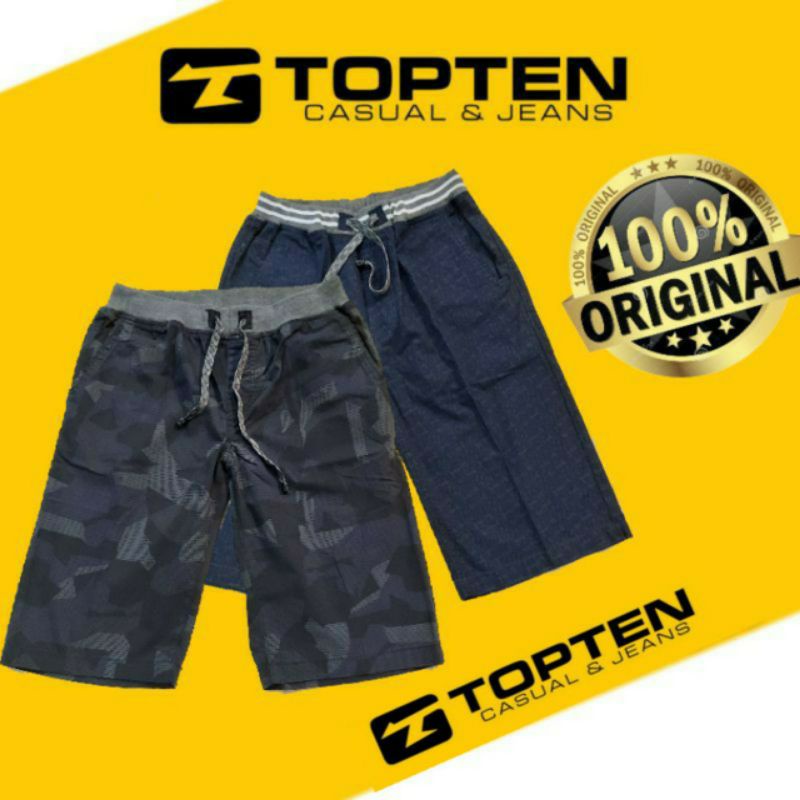 TOPTEN Original / Celana Pendek Pria / celana Santai