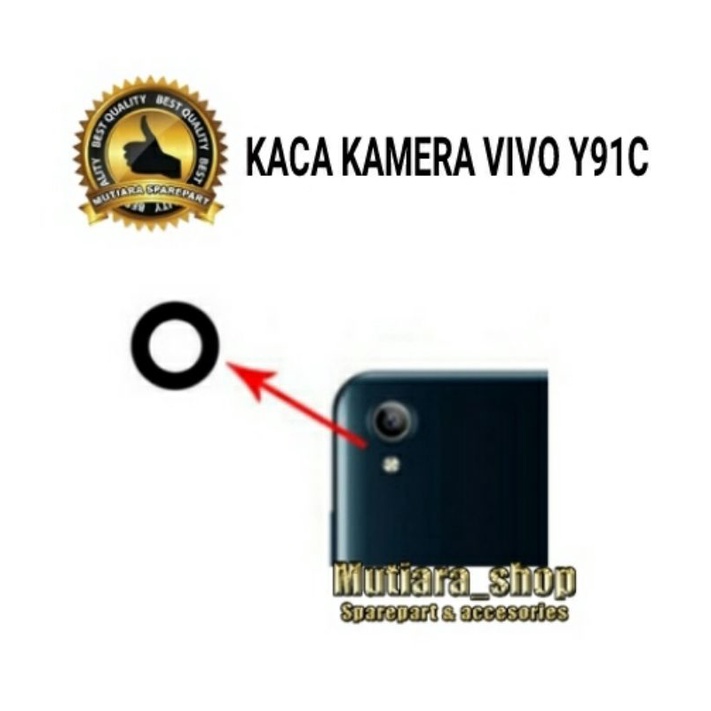 KACA KAMERA LENSA / PENUTUP KAMERA BELAKANG VIVO Y91C