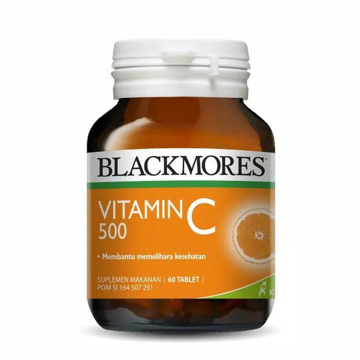 PERA438 VITAMIN TUBUH BLACKMORES VITAMIN C 500 MG isi 60 exp bln 3 2024