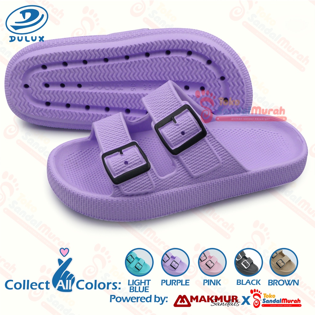 Toko Sandal Murah - Sandal Slop Perempuan Uk 36 - 40 / Sandal Daba  / Sandal Slide /  Sandal Slop Karet Ternyaman / Sandal Slop Perempuan Dewasa Model Gesfer [ TK Sandal Murah LDS 04 M 391 ]