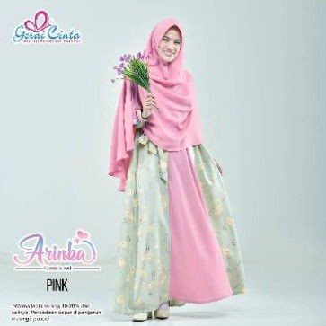 Gamis Set Arinka Gerai Cinta (Gerai Saffa) size L