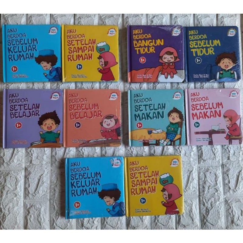 Buku Bolak-balik Seri Nabil Naura