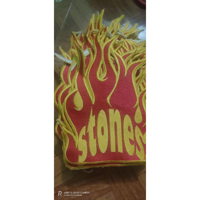 Emblem bordir Stones/emblem bordir