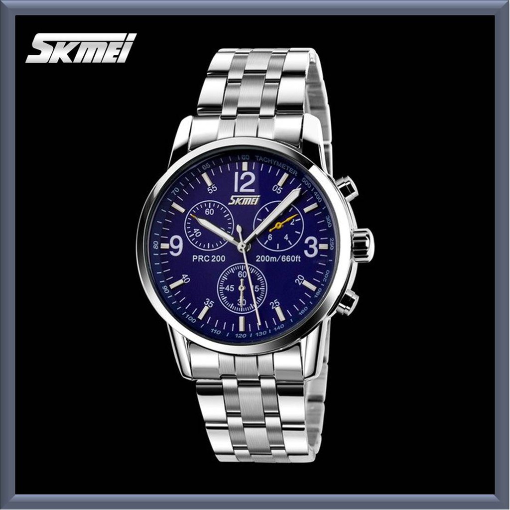 SKMEI - Jam Tangan Pria SKMEI 9070 - Water Resistant 30M - Blue