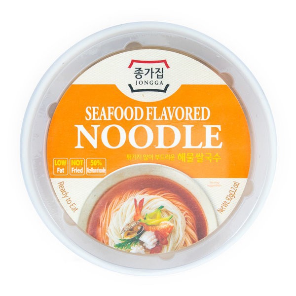 

Jongga Rice Noodle With Seafood Flavour / Mie Instan Cup Rasa Seafood