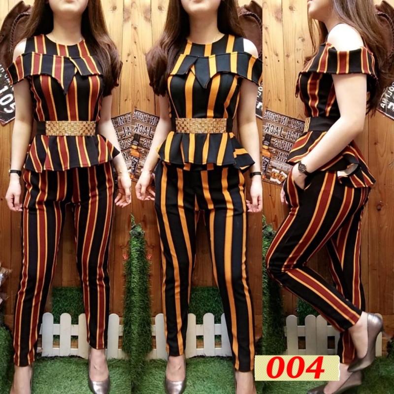 Kathryn collection # 004,  stelan saluria lancip crepe super premium free belt