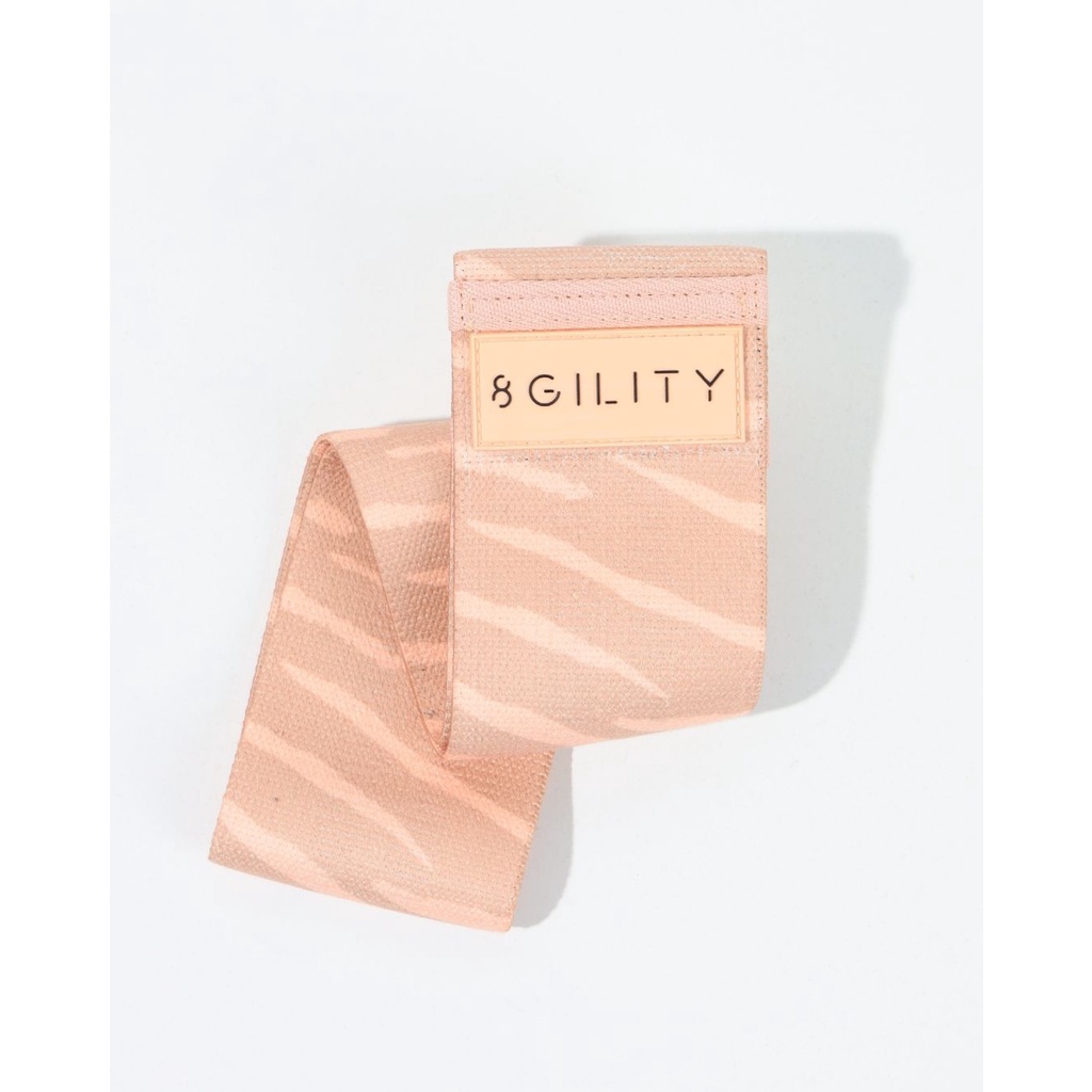 Hip Resistance Bands | Fabric Bands | Booty Bands | Amazon Print - Tiger | Light Resistance