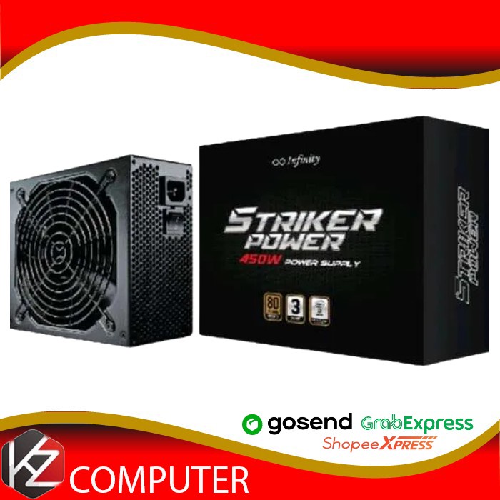 Power Supply Infinity Striker Power 420 Watt 420W 80 Plus Bronze