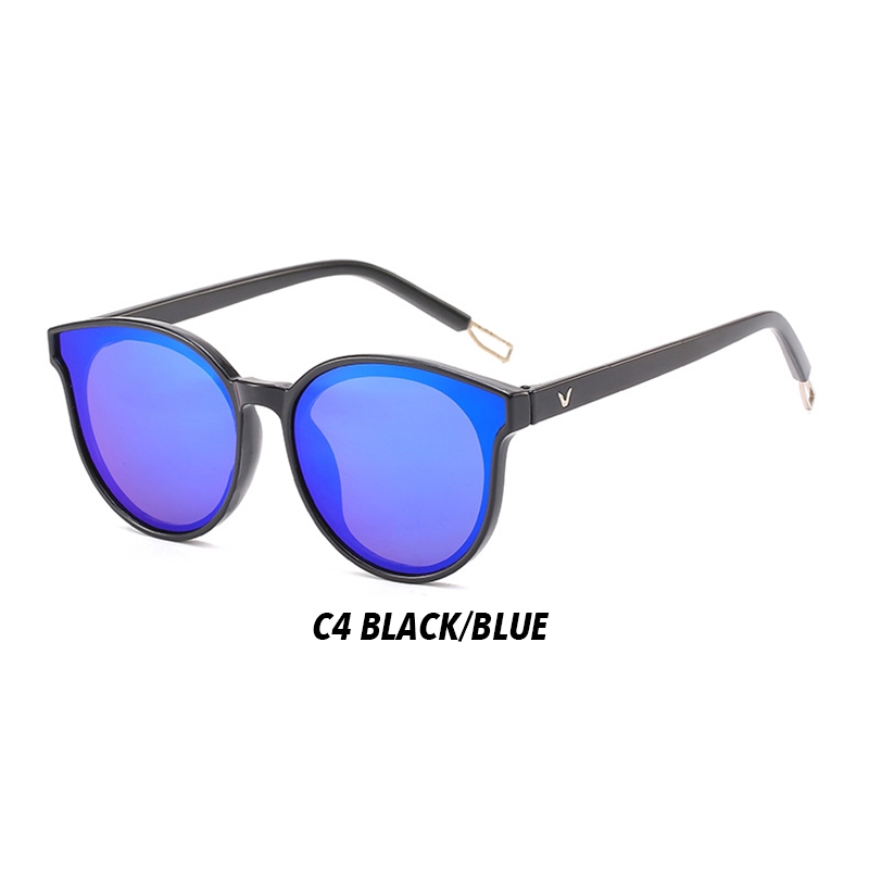 (YUZHU) Bayar di Tempat Korean Fashion Small Mata Kucing Wanita Kacamata Hitam Women Sunglasses