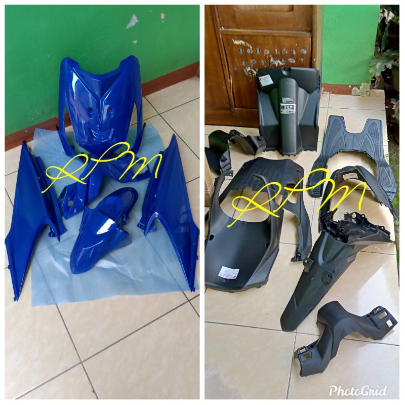 Full body Alus kasar Beat karbu biru 2008-2009