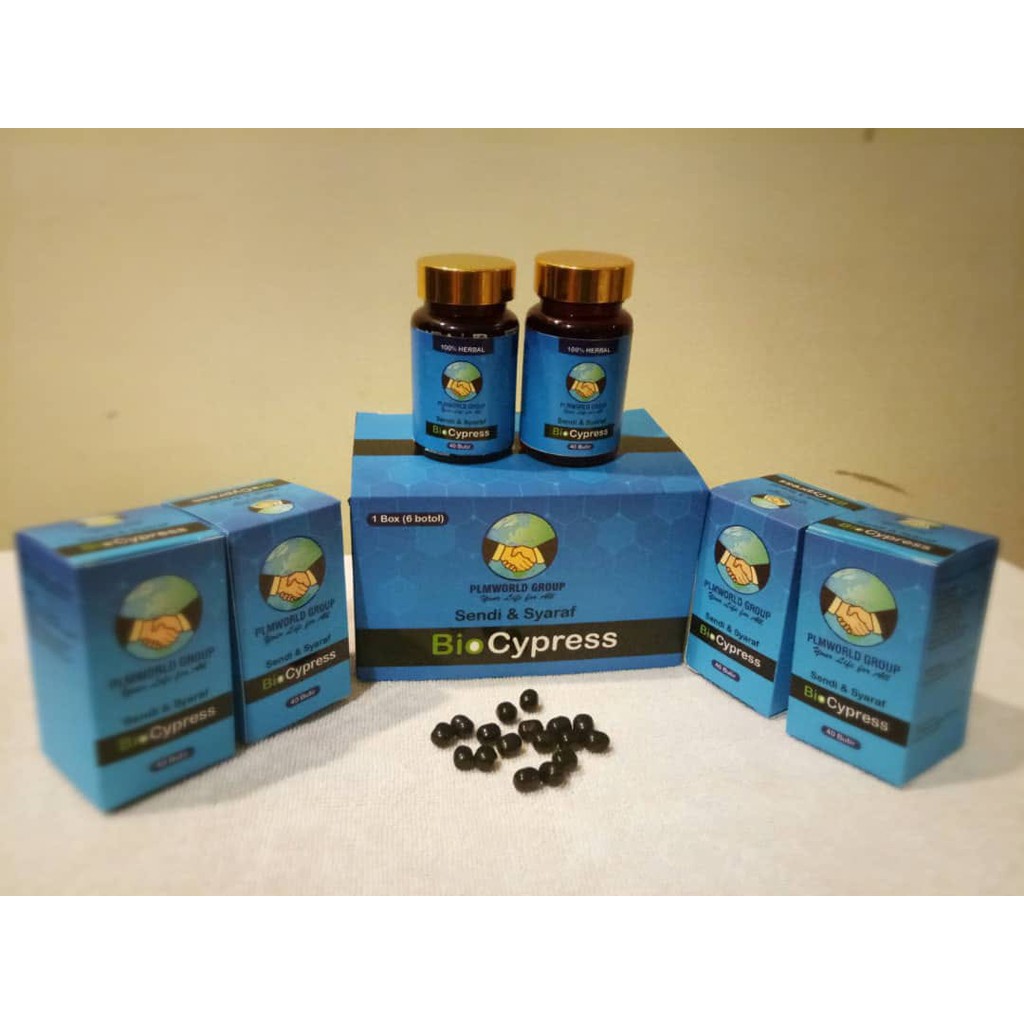 PROMO  BioCypress Obat Herbal Nyeri Sendi Asam Urat Diabetes Syaraf Asam Lambung Stroke Batuk