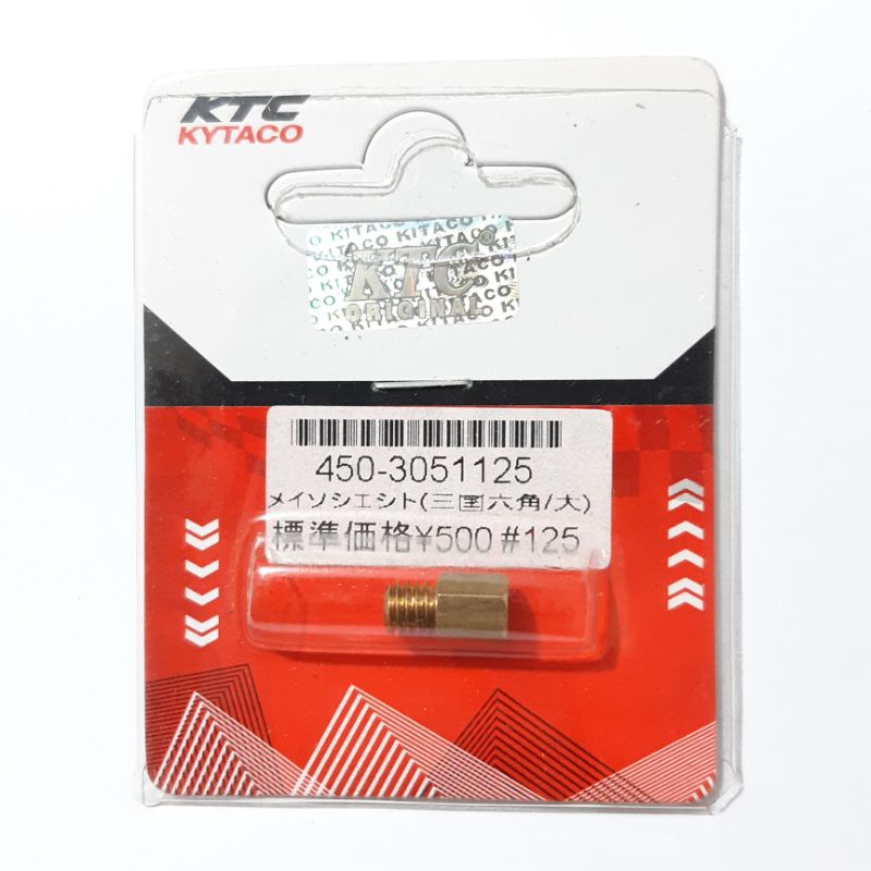 MAIN JET RX KING / RXZ / TM24 / NINJA RR  KTC-125