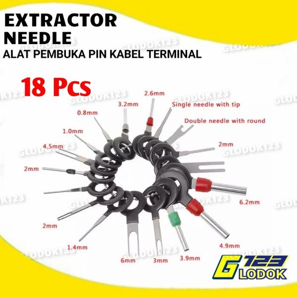 Alat Pelepas Skun Pin Konektor Kabel Terminal Ekstraktor Extractor