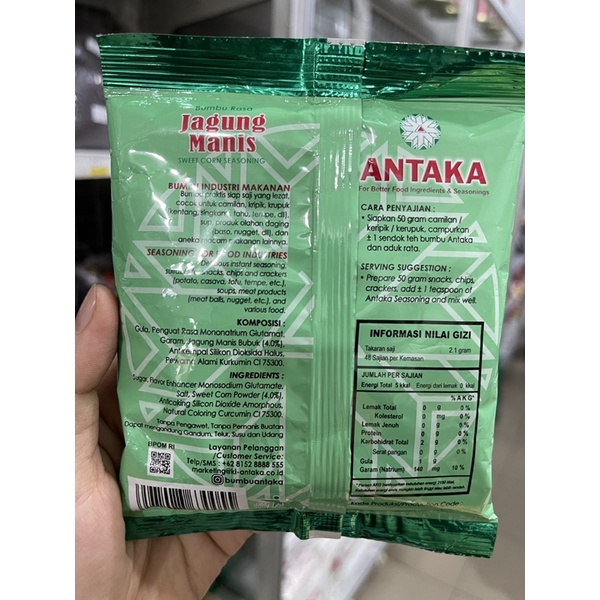 Bumbu ANTAKA 100gr / bumbu rasa serbaguna tela tela singkong