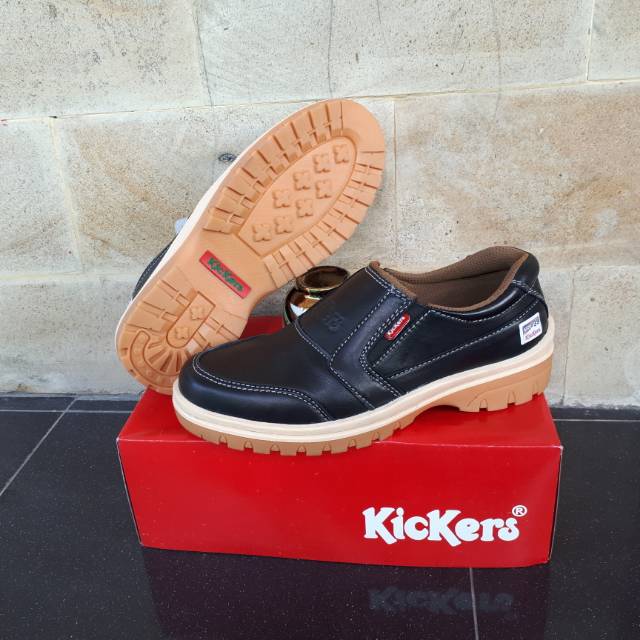 F 101 BLACK Sepatu kantor pria / kickers sepatu dinas pria /  kickers  sepatu kerja pria / kickers s